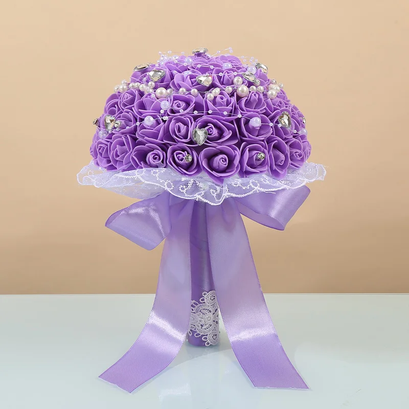 Elegant bridal bouquets, romantic wedding bouquets, bridesmaids holding bouquets, photography props, wedding accessories image 3