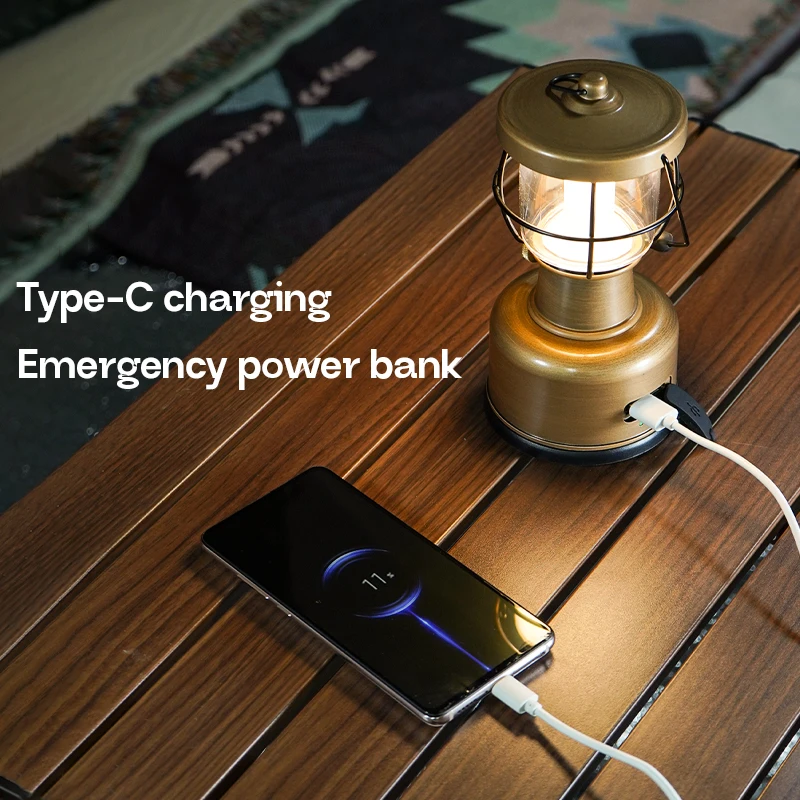 MOSLIGHTING 18000mAh キャンプランタン装飾雰囲気照明 Led デスクランプ屋外キャンプバーライトテーブルライトランタン