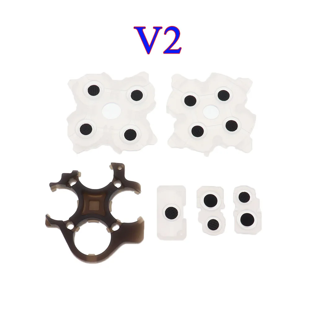 Для PS5 V1 BDM-010 V2 BDM-020, L1, R1, L2, R2, botones de gatillo, reparación de goma conductora para Gamepad D