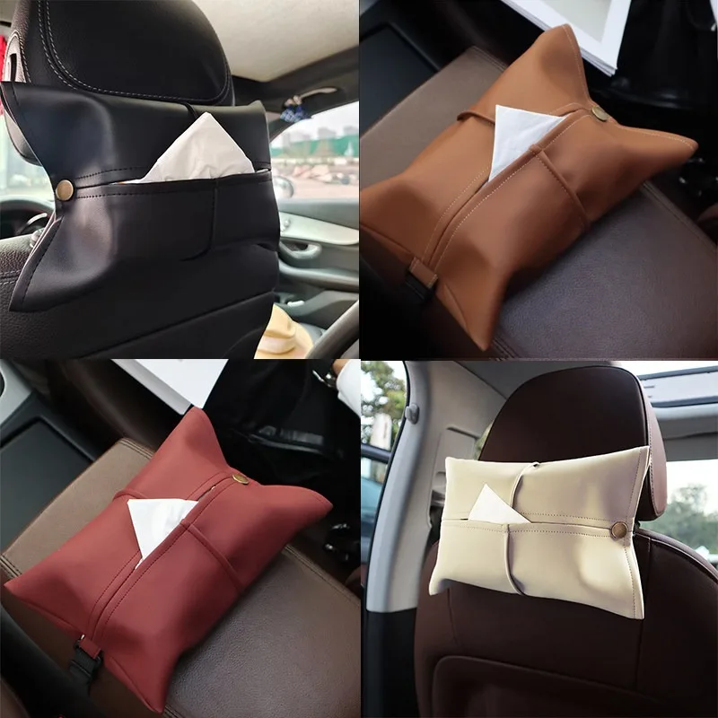 Simple, car tissue box, high-end sense, paper box, car in the car, armrest box