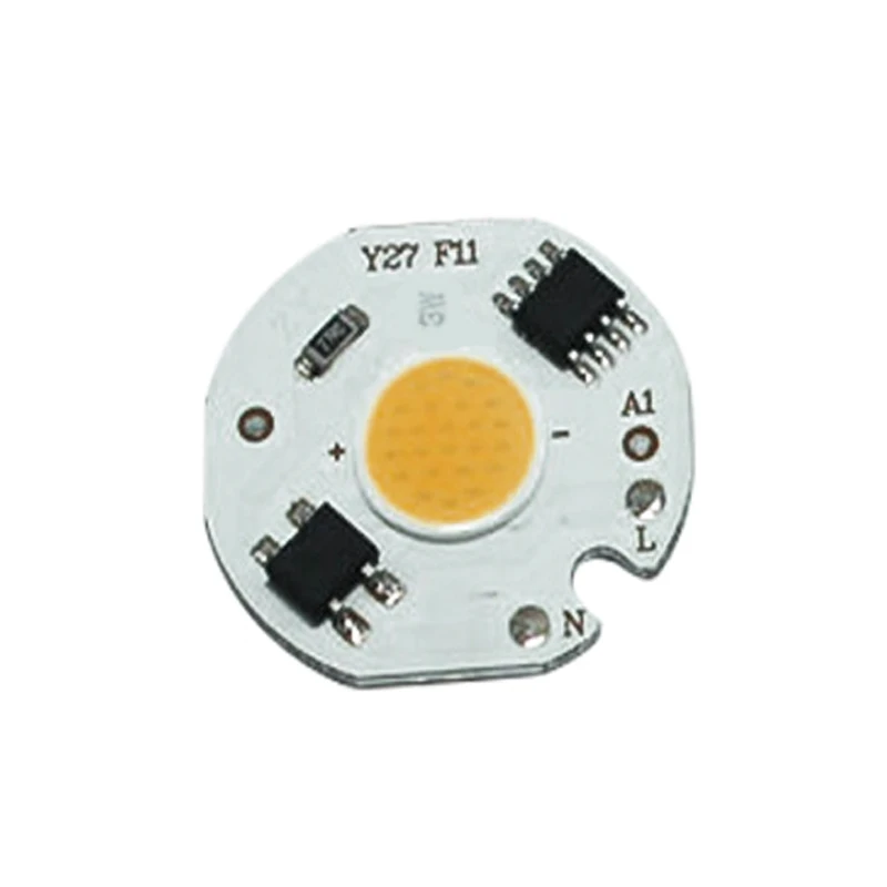 2-10pcs 3W 5W 7W 10W 12W LED COB Chip 220V Smart IC Driver Lamp bulb RED Green Blue Light Source For DIY Flood Light Spotlight