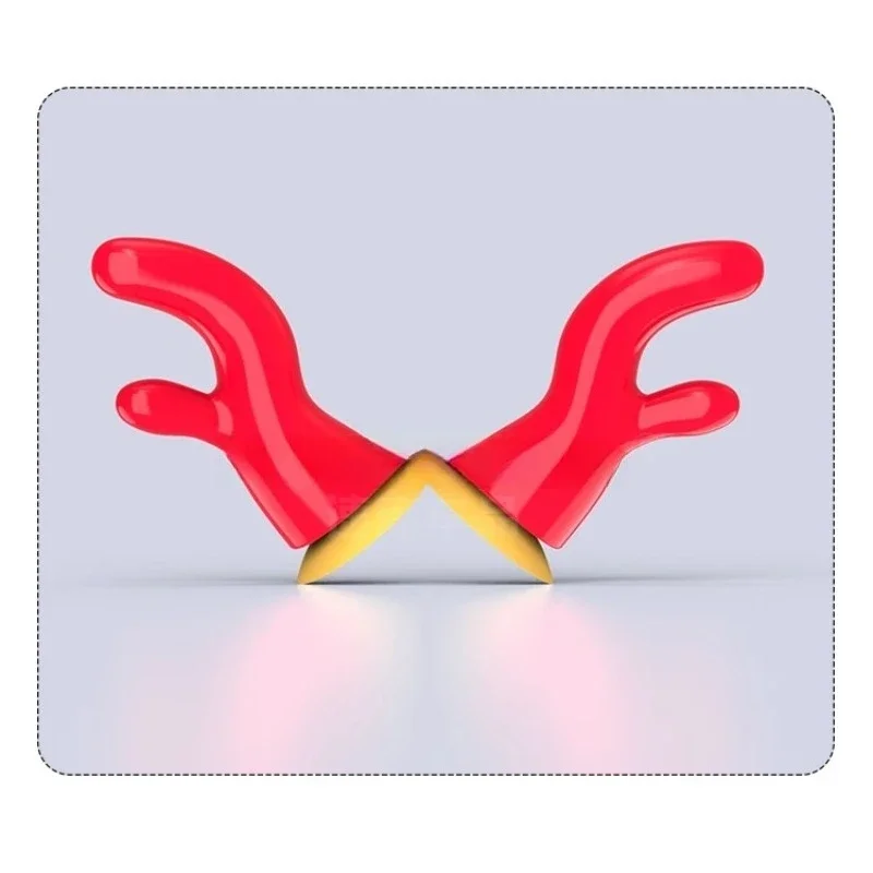 

Motorcycle helmet antler suction cup decoration,ox horn electric vehicle safety helmet horns,personalized unisex universal style