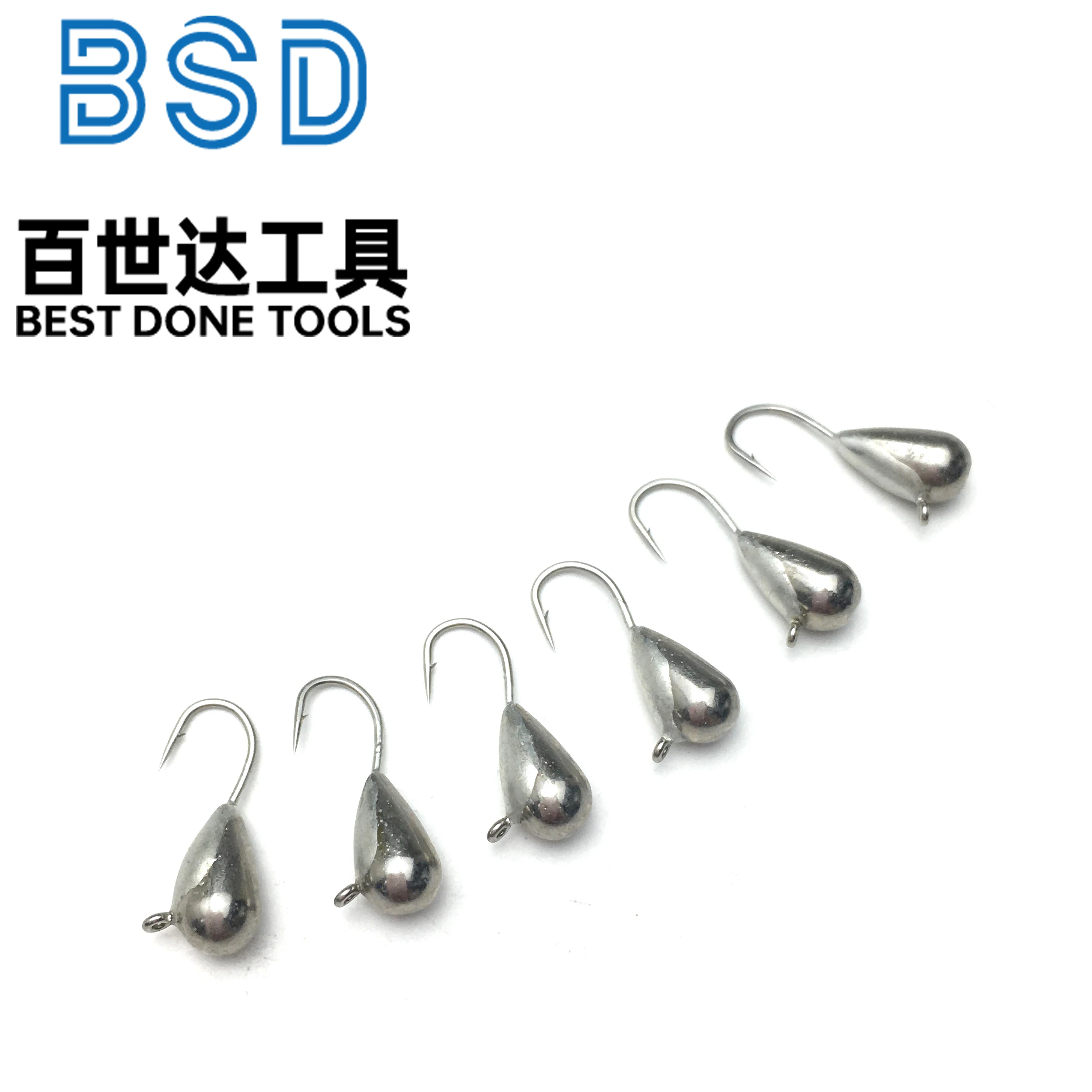 Czysty wolfram główka haczyków 0.25g 0.5g 1g 1.85g 2.5g 3g 4.4g kołyskowy hak wędkarski jig haczyk do przynęty główka jigowa haki wędkarskich