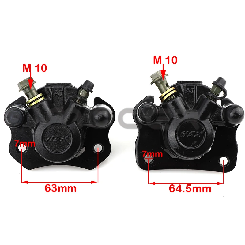 Front /Rear Hydraulic Disc Brake Caliper Clamp Lower Pump For 50cc 70cc 90cc 110cc 125cc 150cc ATV Go Kart Buggy Quad Bike