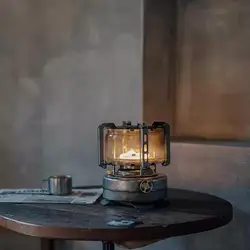 New Spring Mountain View Stove Retro Lamp Outdoor Camping Windproof Heating Equipment Stove High Face Value Gift