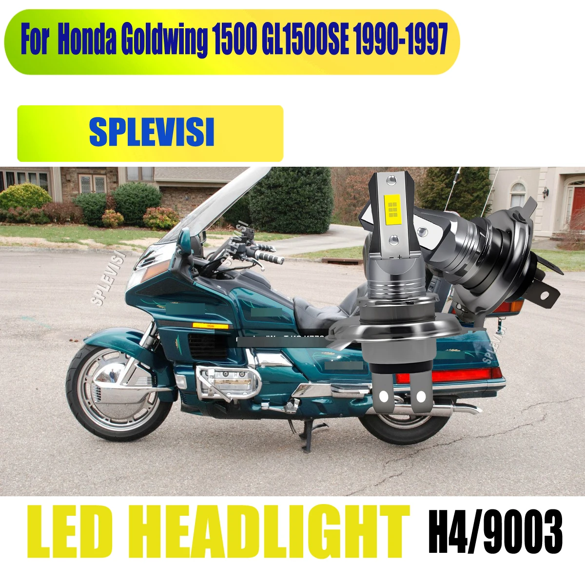 

H4 9003 LED Motorcycle Headlight Bulbs Specifically Designed For Honda Goldwing 1500 GL1500SE 1990 1991 1992 1993 1994 1995-1997