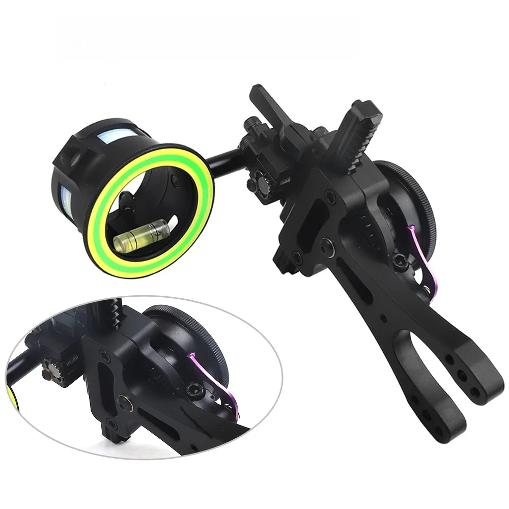 Newest Archery Sight High-quality Bow Sight Quick Adjusted 6061 Aluminum Structure for Compound Bow Hunting Accessory