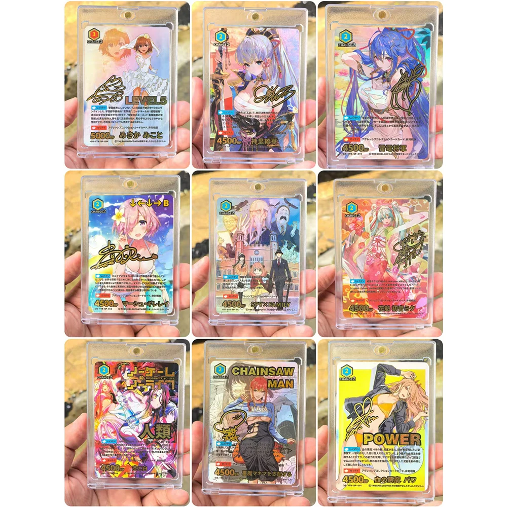 40PC/Set Anime The Shield of Oath One Piece Dragon Ball Premium Sexy Contest Collectible Card Christmas Birthday Gift Board Game