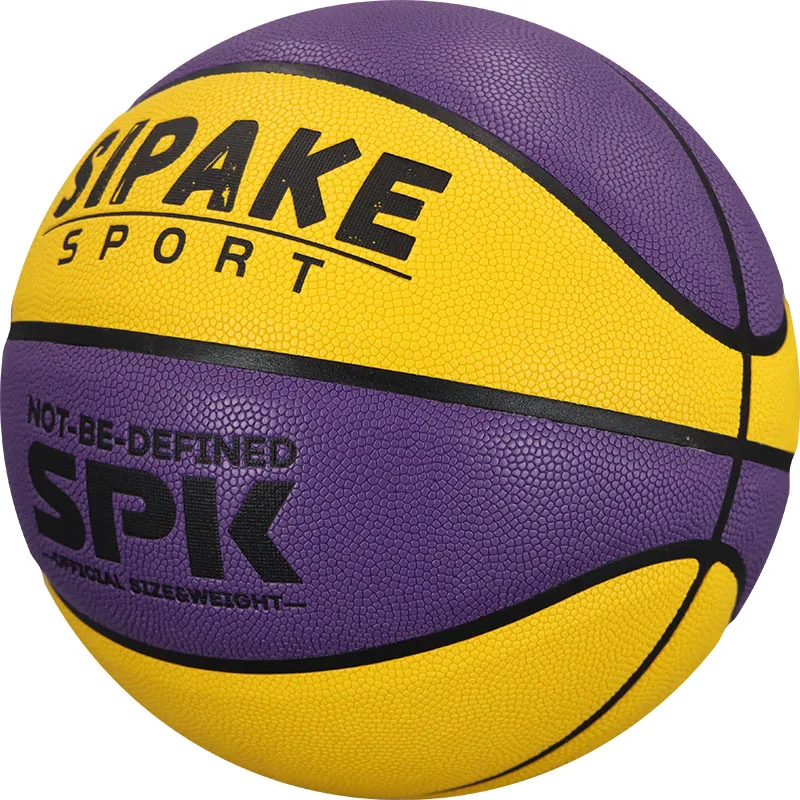 SIPAKE 농구 성인 사이즈 7, 내마모성 및 미끄럼 방지, 전문 대회 훈련 표준 농구