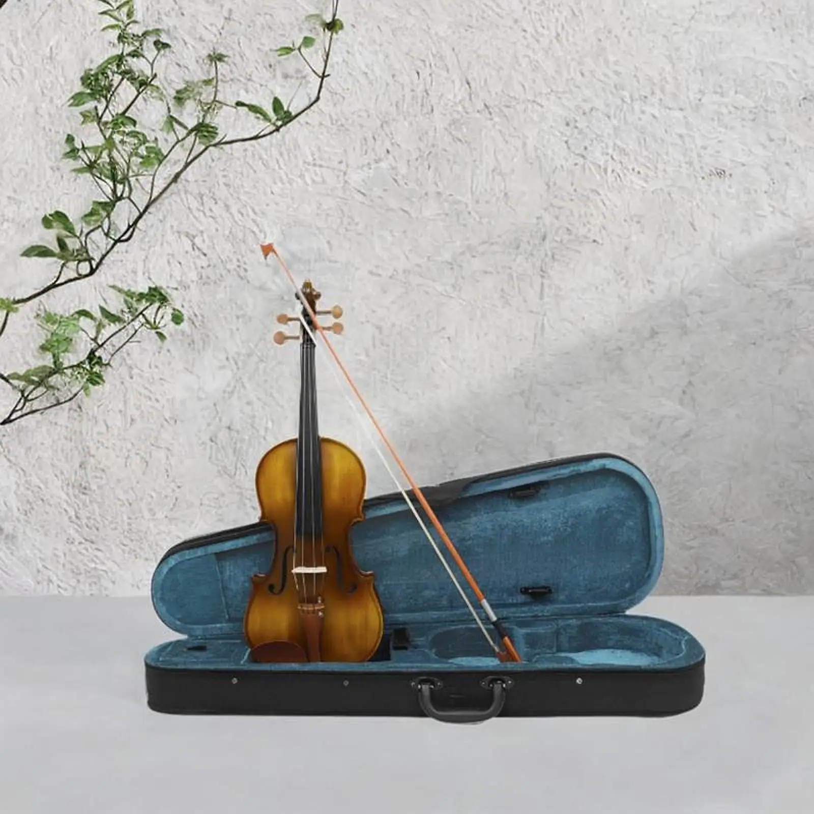 4/4 Violin Portable Beginner Kit for Student Starter Kits Play Party Favor