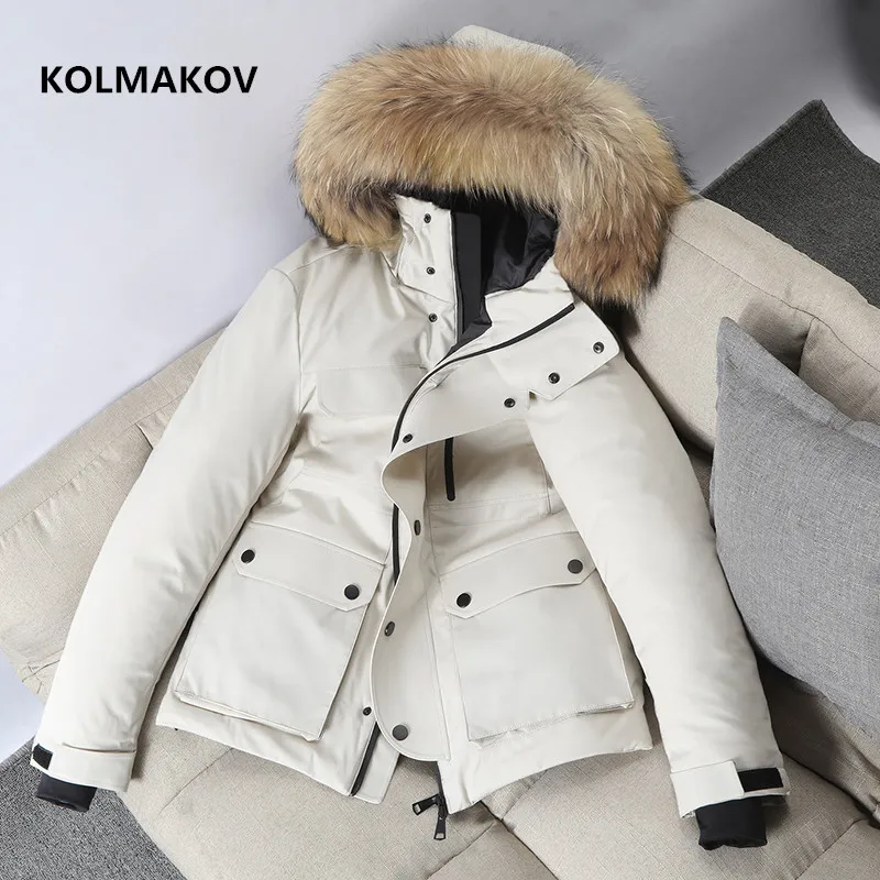 

2022 new arrival winter jacket white duck down jackets men,mens fashion thicken warm parkas hooded trench coat full size M-XXXL