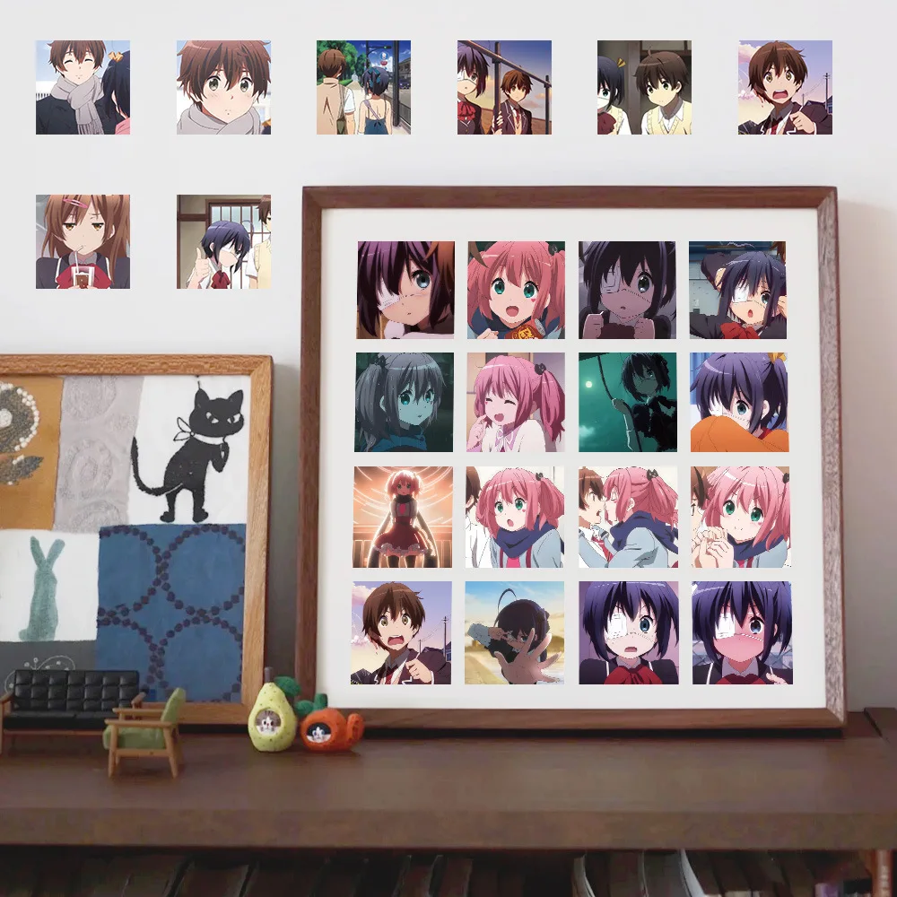 Love Chunibyo وغيرها من الأوهام ملصق الكتابة على الجدران, ملصقات الكرتون الزخرفية, الأمتعة, سكوتر, كمبيوتر, 63 أو #6