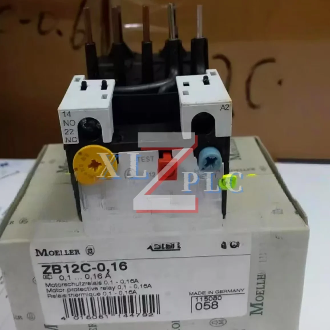 Thermisches Überlastrelais neues Original ZB12C-0.16 ZB12C-0.24 ZB12C-0.4 ZB12C-0.6