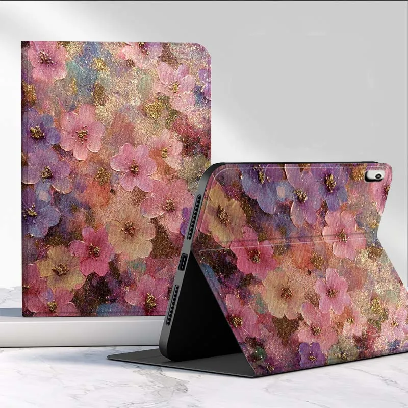 Art Floral Design For Huawei MediaPad MatePad Pro Air 12 X T5 T10S M6 M5 C5e SE 11 11.5 10.4 Inch Tablet Case