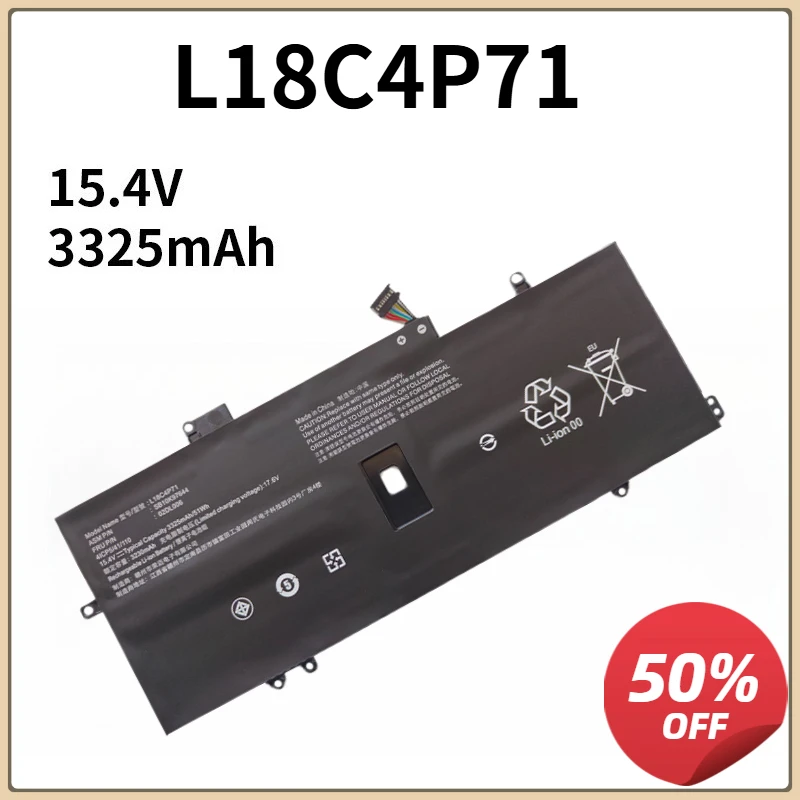 

Аккумулятор 3325 мАч 51 Втч L18M4P72 L18C4P71 для Lenovo Thinkpad X1 Carbon 7th 2019 2020 Series L18L4P71 SKB10K97642 02DL004 02DL005
