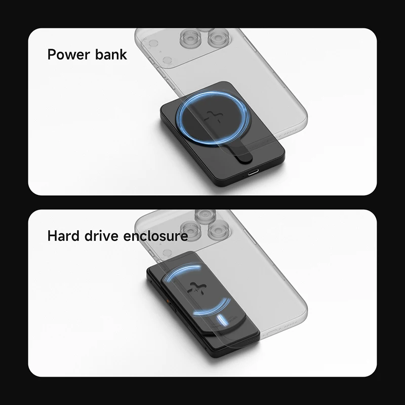 Hagibis Magnetic Adapter Magnet Sticker for Magsafe Accessories Metal Replacement Plate Adhesive Kit for SSD Case Power Bank DAC