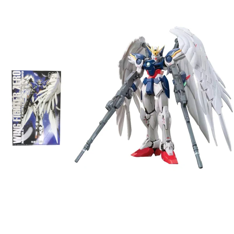 BANDAI Gunda Flying Wing Zero Assault Freedom Virtue Exia Blue Heresy Unicorn Hell Death Action Figure Build Model Kit Toy Gift