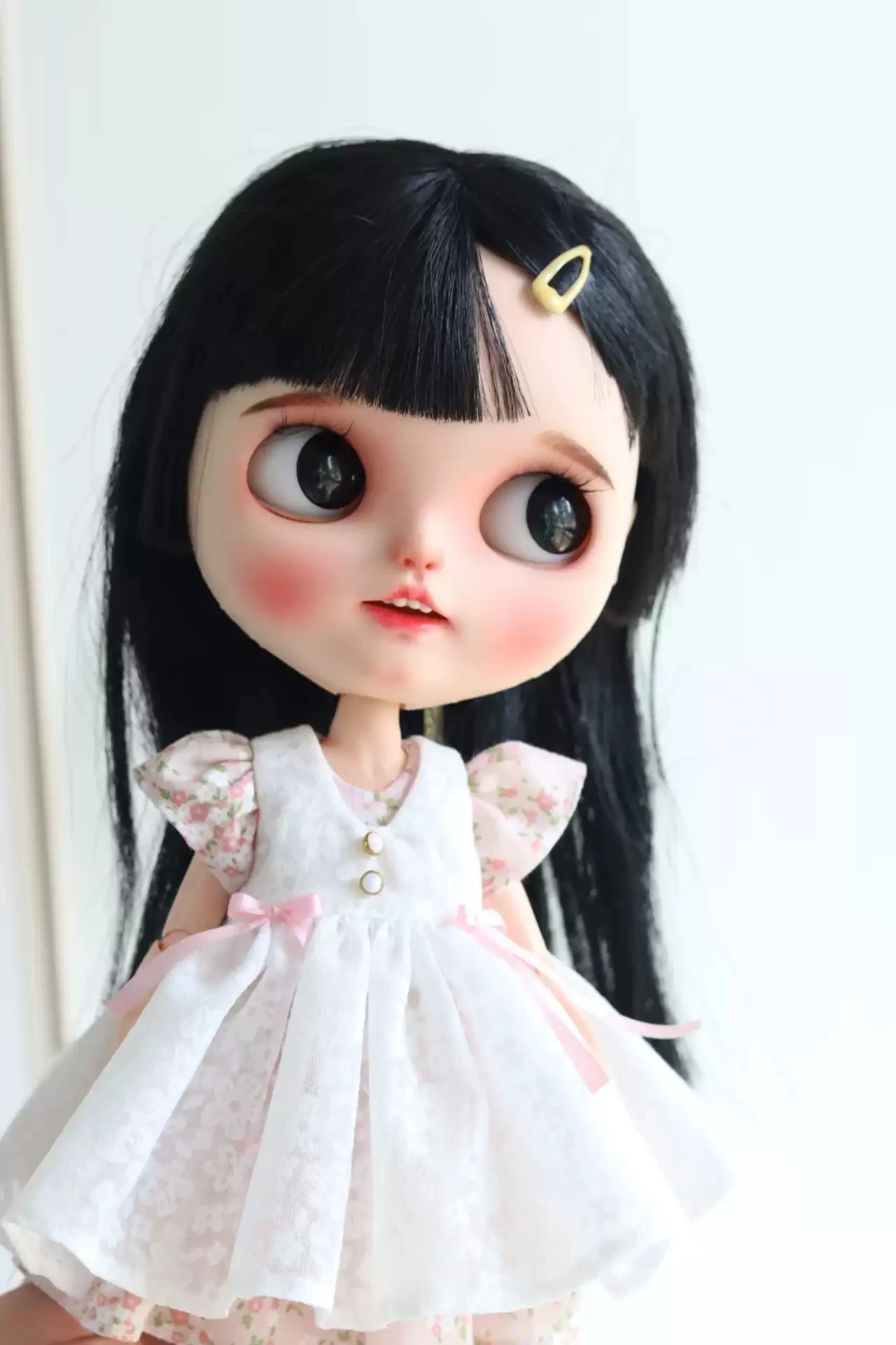 Dula Doll Clothes Dress Floral dress skirt Blythe Qbaby ob24 ob22 ob11 Azone Licca ICY JerryB 1/6 Bjd Doll Accessories