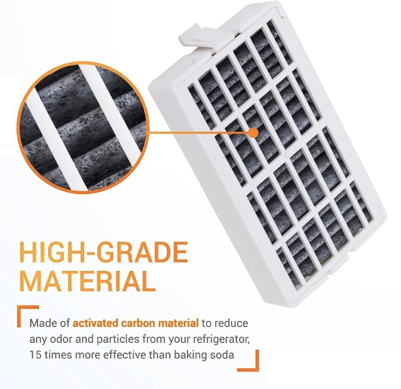 ตู้เย็น HEPA Filter สำหรับ W10311524 กำจัดกลิ่นแบคทีเรียกลิ่นอันไม่พึงประสงค์ Dropshipping