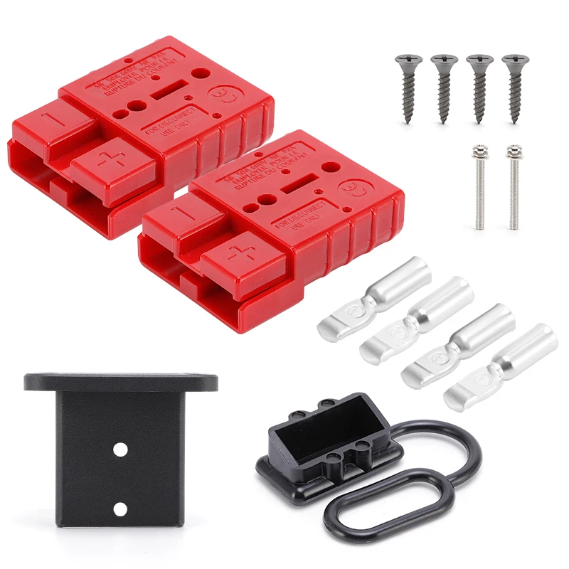 2Pcs 50A Plug 2P Ch…