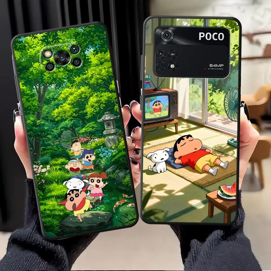 Cartoon Boy Summer Afternoon Case for Xiaomi Poco X8 Pro C61 C50 M3 M4 M7 F3 X3 X4 X5 X7 C75 F1 M5 C71 C85 F8 Phone Cover