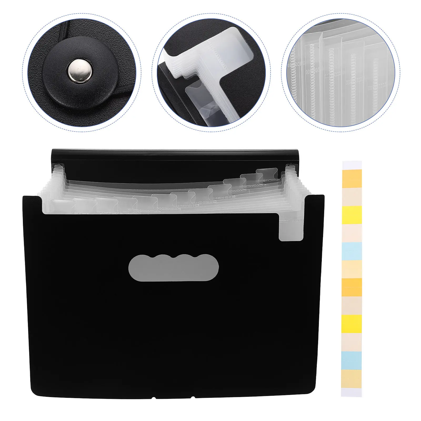 

Папка-органайзер для документов большой вместимости, пластиковая, многослойная, расширяющаяся, для офиса, школы, дома, для хранения документов и квитанций