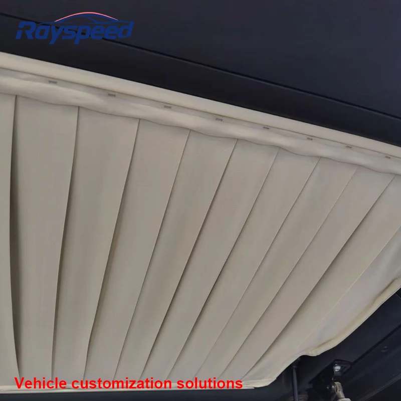 Car Partition Automatic Electric Curtain for Mercedes Benz W447 Vito Metris V Class Car Van-Polyester Material