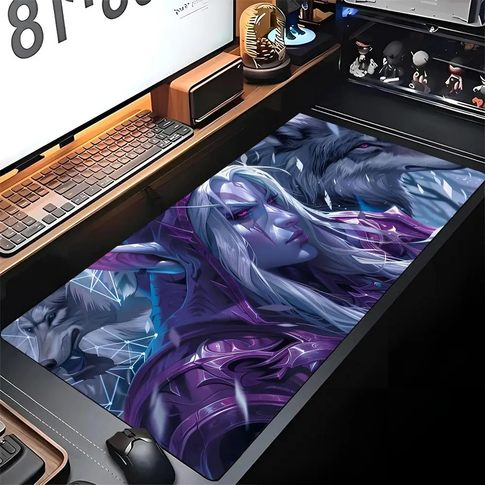 

World Of Warcraft Mouse Pad Edge Diy Printing Big Gaming Locking Computer Gamer Large Rubber Art Mousepad Laptop Desk Mat