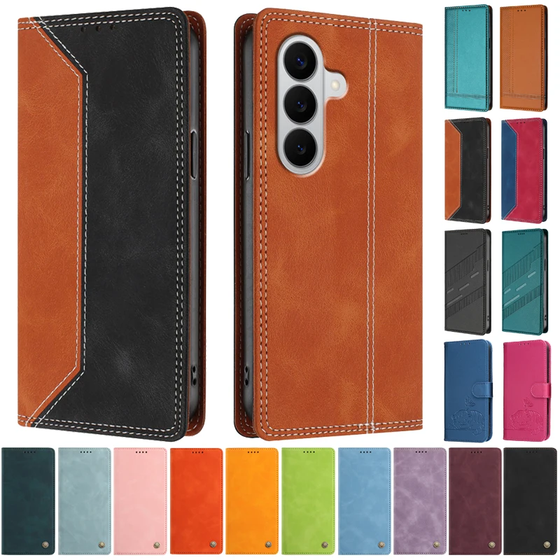 For Samsung Galaxy M47 Luxury Wallet Flip Cover Phone Case For Samsung M47 5G Magnetic Shockproof Leather Cases SM-M476B Fundas
