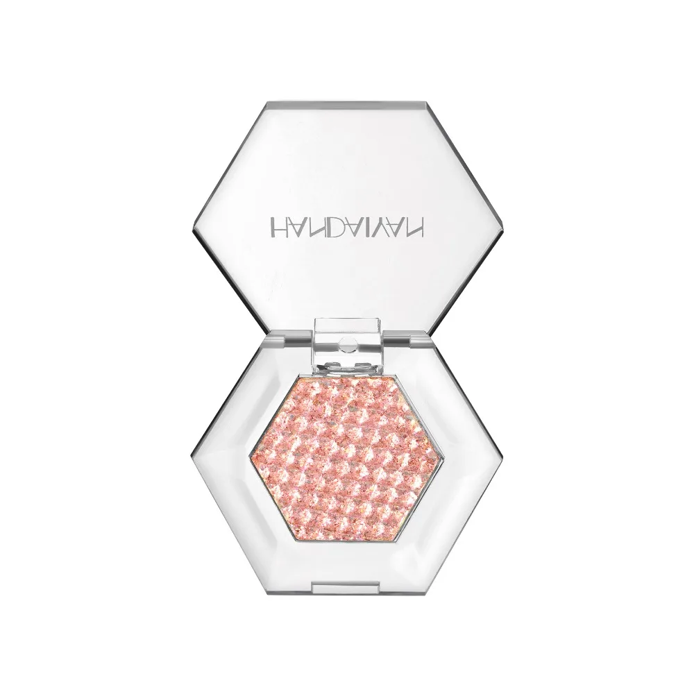 Palette de fards à paupières caméléon, mastic hexagonal, scintillant holographique changeant pour scène, Festival, pigments construitifs, résistant à l'eau