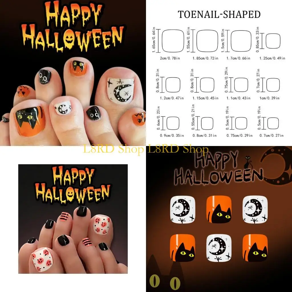 L8RD 48Pcs Fashionable Decals Brown Theme Fake For Daily Party Styles