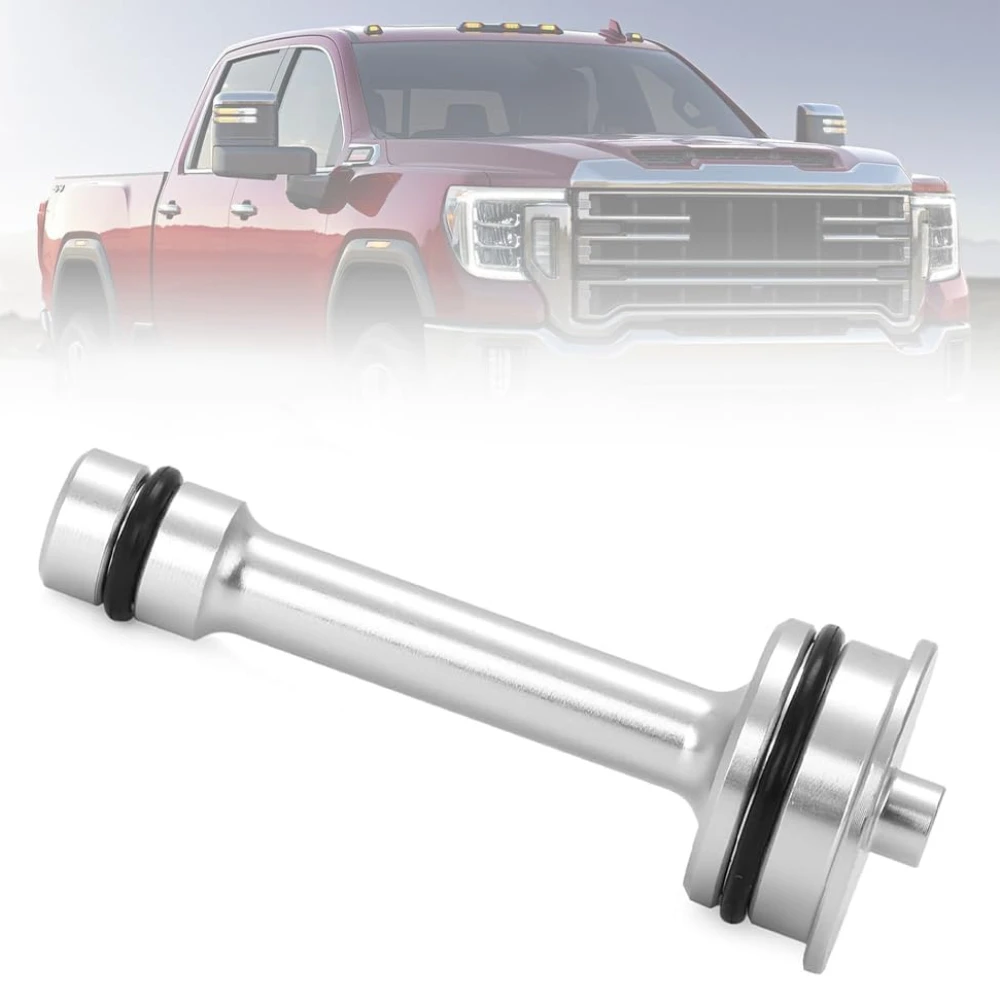 

Transmission Cooler Bypass Plug Barbell Thermostat for GMC Sierra Chevrolet Silverado 6L80 6L90 8L90 Aluminum with Buna O-rings