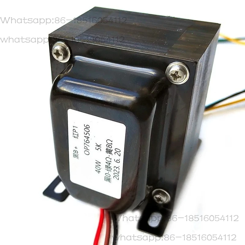 Audio Transformer 40W Gallbladder Machine Push-pull Output Transformer  5K: 0-4-8 Europe 6P3P/6L6/EL34 OP764506
