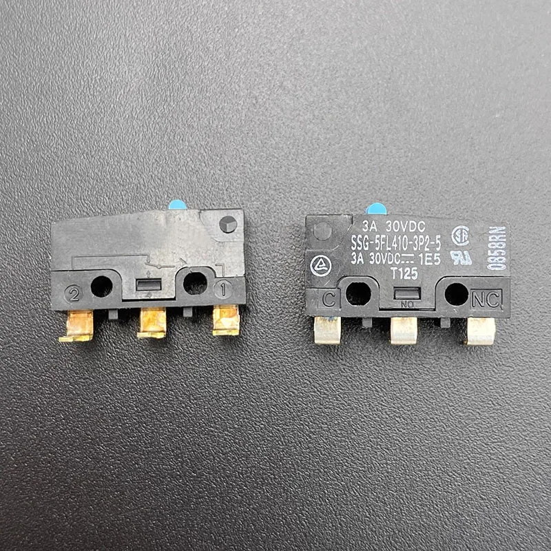 SSG-5FL410-3P2-5 Microswitch Tap the key to detect reset 3 Bend foot button switch