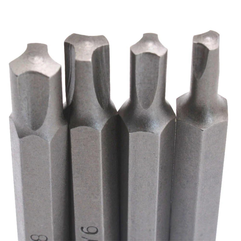 

DOITOOL 4 Pcs Triangle Screwdriver Bit Set Magnetic Drill Bits Steel Triangular