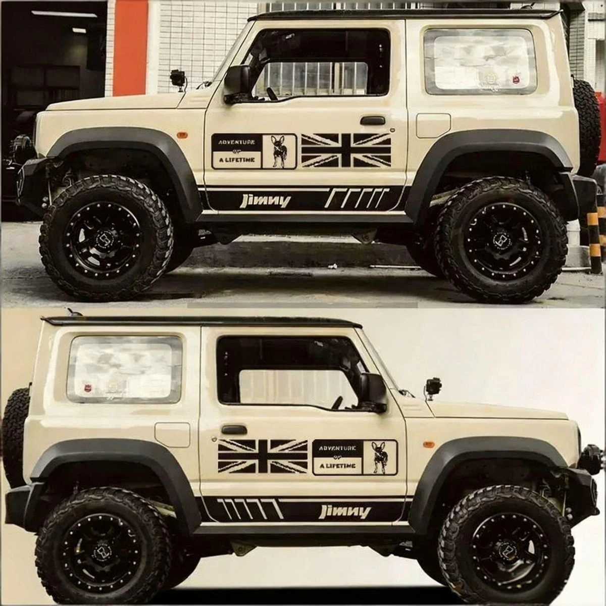 

Applicable for Off-Road Modification Decals: Suzuki Jimny Door Guards Body Decals for New Model Jimny Defender