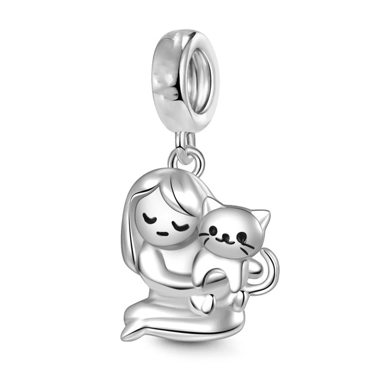 NOWOŚĆ Mały dom Latarnia Serce Klips i korona Dangle Charm Bead Fit Oryginalna bransoletka Pan 925 Sterling Silver Biżuteria DIY Prezent