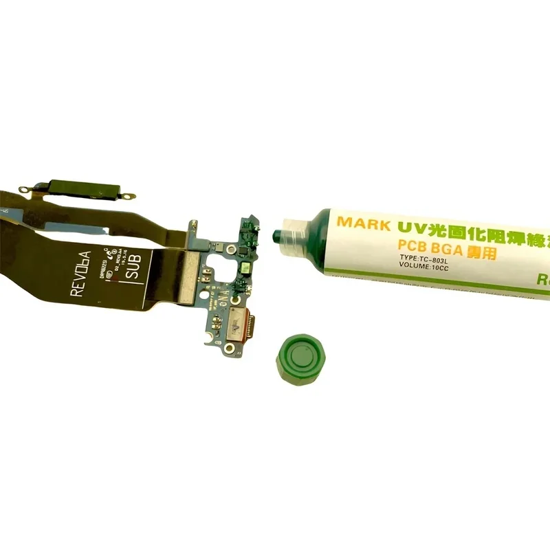 10CC UV Curing Solder Mask Ink Resistance Green Oil for PCB BGA Circuit Board Protect Paint Electronic Repair Tools