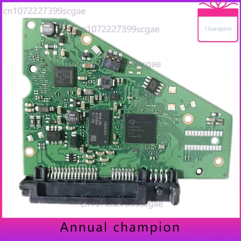

100870247 REV A Seagate hard drive electrical circuit board (replacing the circuit board requires exchanging BIOS chips)