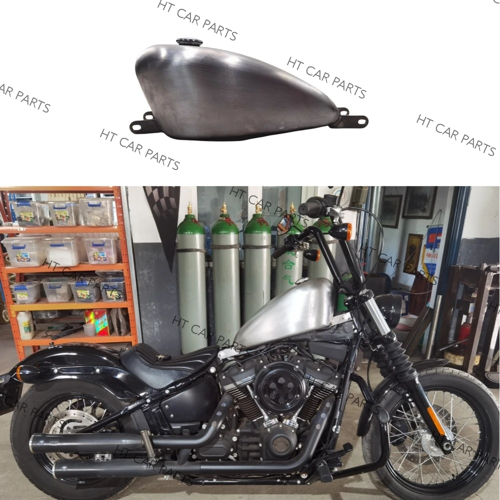 

Motorcycle Vintage Fuel Tank Gas Retro Petrol Tank For For Harley Softail StreetBob 2018-2022 Handmade Motorcycle Gas Fuel Tank