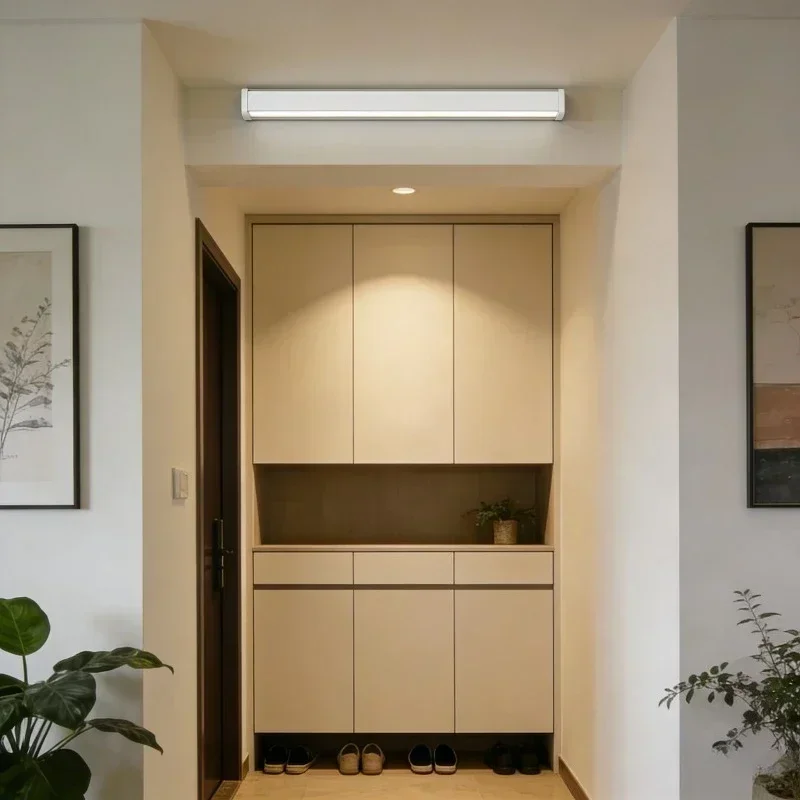 USB Rechargeable Motion Sensor LED Bar Light Induction Light Wireless Cordless Magnetic Cabinet Lamp For Bedroom Kitche