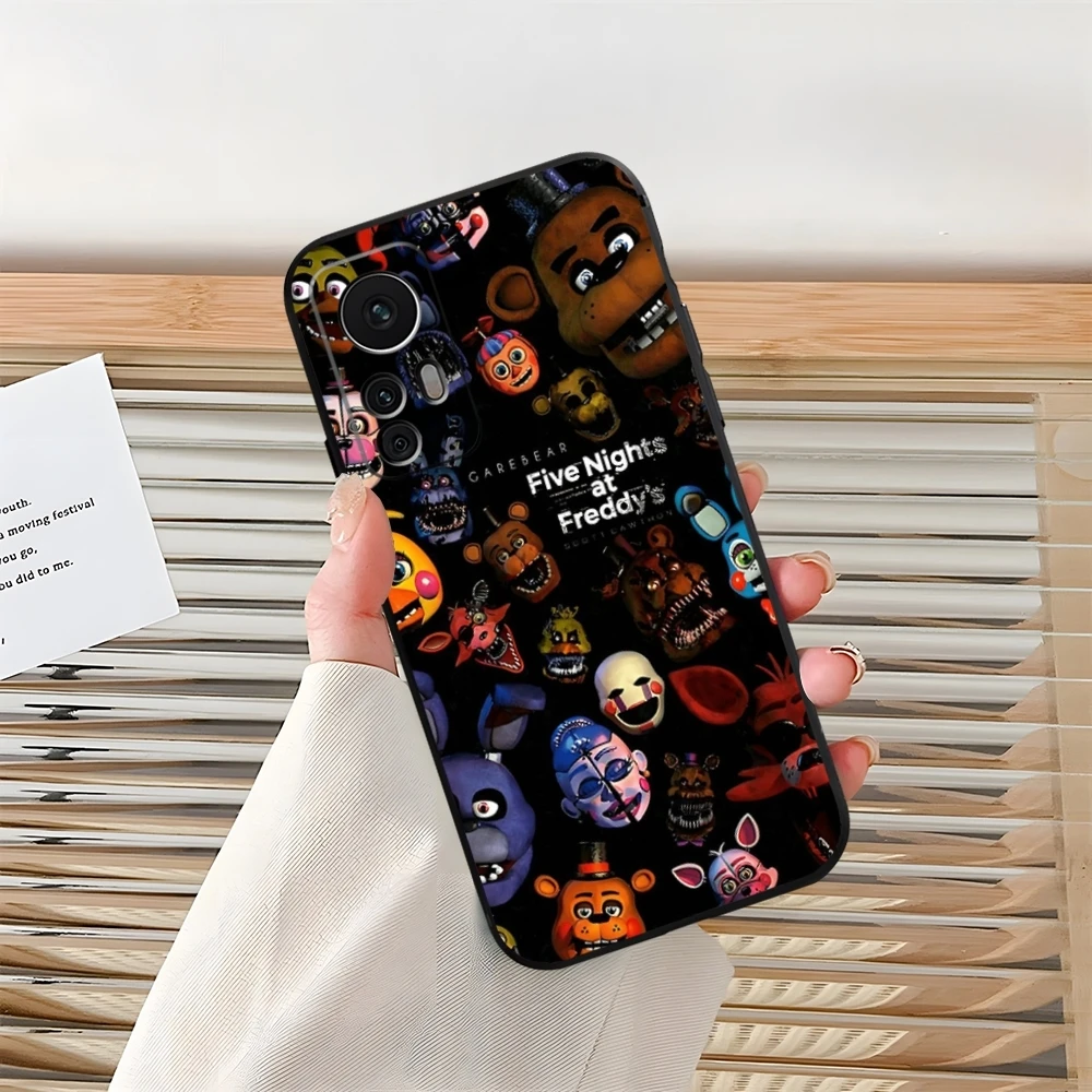 Fnaf Five-nights-At-Freddys Phone Case for Xiaomi Redmi Note 13 14 10 12 Pro POCO F4 F5 X5 Pro 12 13 11T Lite Ultra Shell Coque image 3