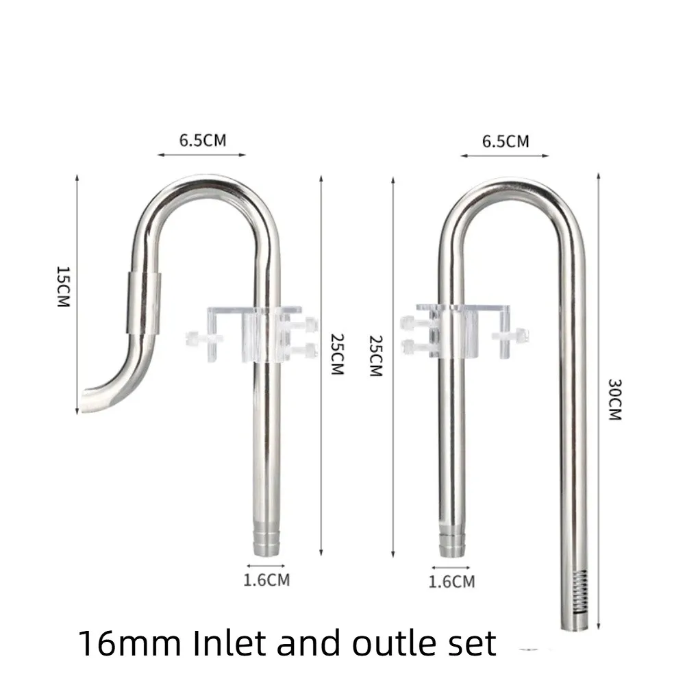 Non-rust Inflow Outflow Pipe 360 Degree Rotation 12/16mm Remove Oil Film Tube Extendable Removable