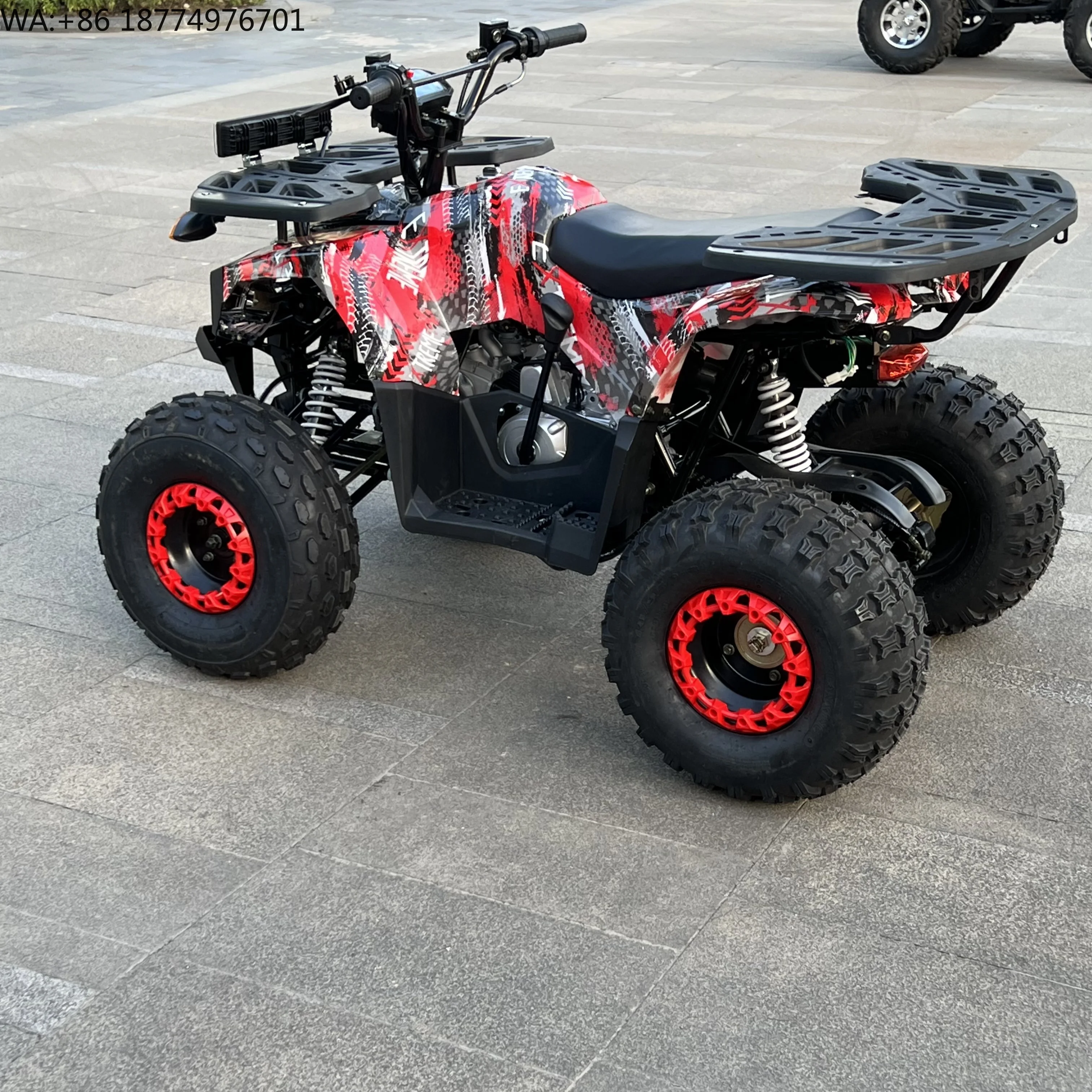High Performance Electric 4WD Racing Sport Quad with Chain Drive and Powerful Maneuverability for Competitive Events 150cc ATV