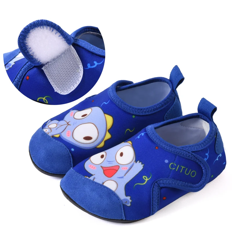 Kids Socks Shoes Children Cute Cartoon Slippers Boy Girls Indoor Shoes Soft Rubber Sole Child Floor Sneakers