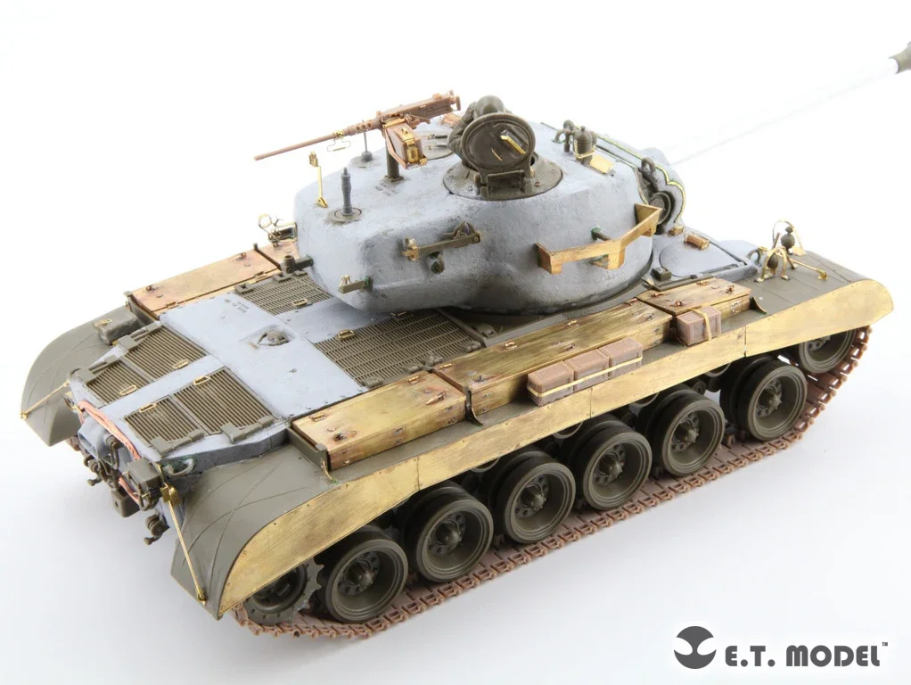 ET Model E35-032 US M26 PERSHING Medium Tank Stowage Bins For TAMIYA 35254 (No Tank)