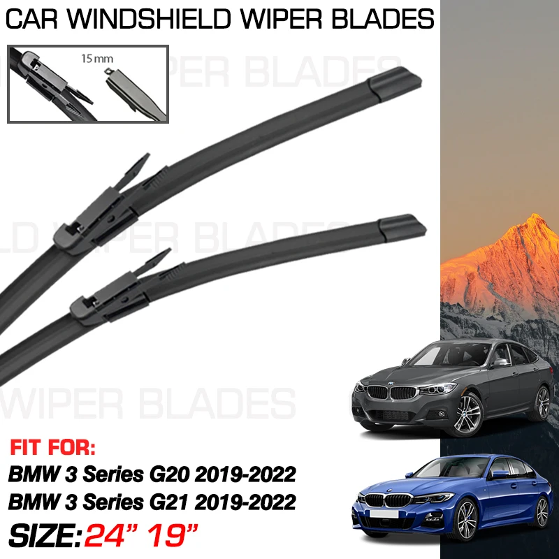 

Front Wiper Blades Brushes For BMW 3 Series F30 Sedan F31 Touring 2012-2017 BMW 3 Series F34 Gran Turismo 2013-2017 Accessorie