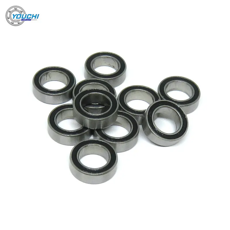 10Pcs 5x8x2.5 MR85 2RS Chrome Steel Miniature Ball Bearings MR85RS 5*8*2.5 Micro Motors & Electronics Bearing MR85Z MR85ZZ