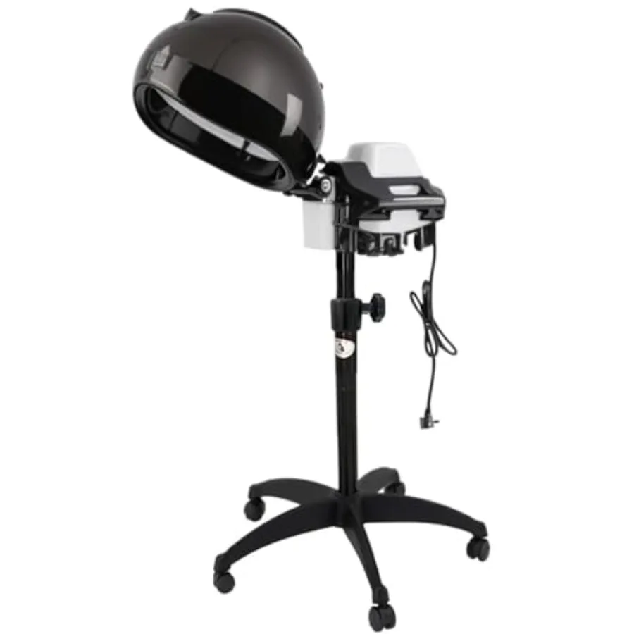 

Профессиональный напольный паровой аппарат для глубокого кондиционирования кожи головы с регулируемыми настройками времени и температуры Dry-Run Pro