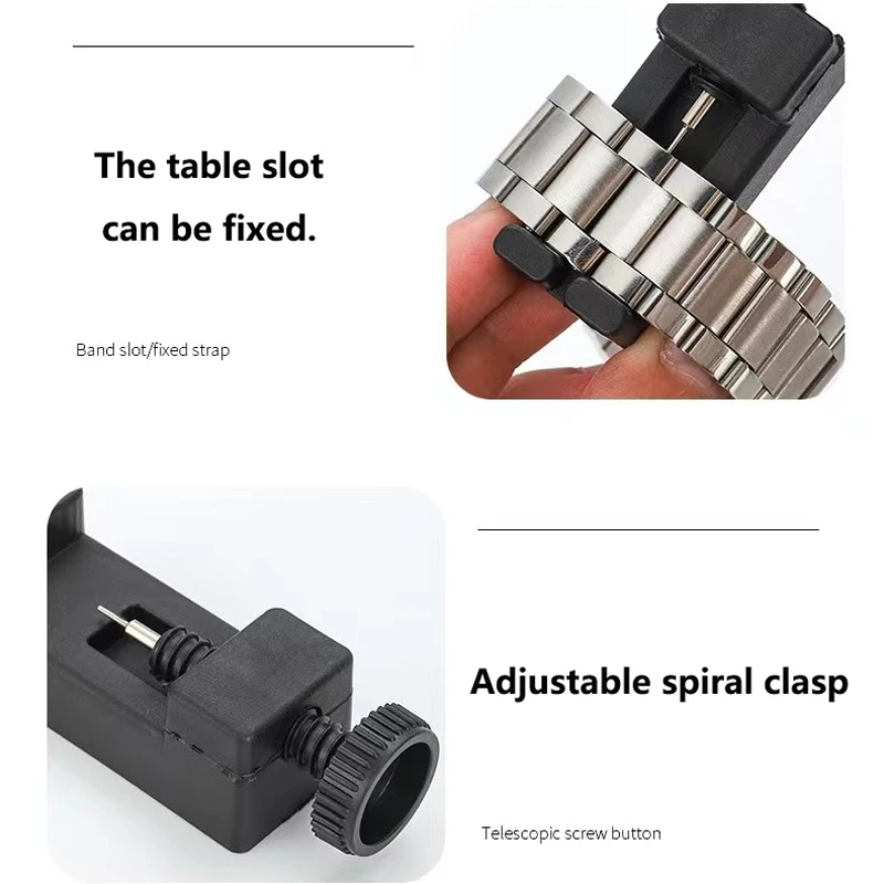 Watch chain adjustment tool - Watch repair tool - Watch steel strap - Watch chain disassembly - Length adjustment